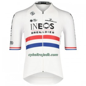 Cykeltøj + Cykelshorts 2022 INEOS Grenadiers Britisk Mesterskab Hvid